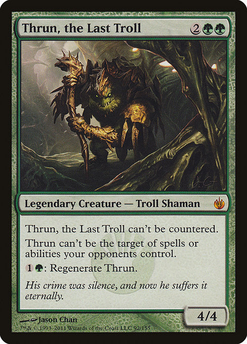 Thrun, the Last Troll [Mirrodin Besieged] - Evolution TCG