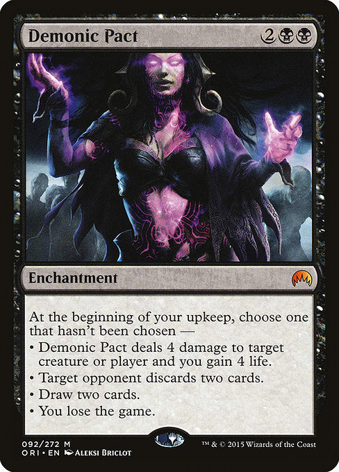 Demonic Pact [Magic Origins] - Evolution TCG