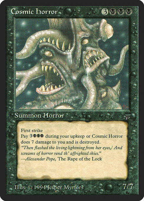 Cosmic Horror [Legends] - Evolution TCG