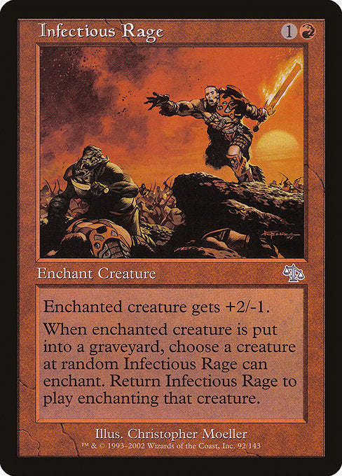 Infectious Rage [Judgment] - Evolution TCG