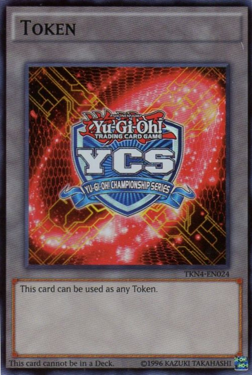 Yu-Gi-Oh Championship Series Token (2015 Pre-registration) [TKN4-EN024] Super Rare - Evolution TCG