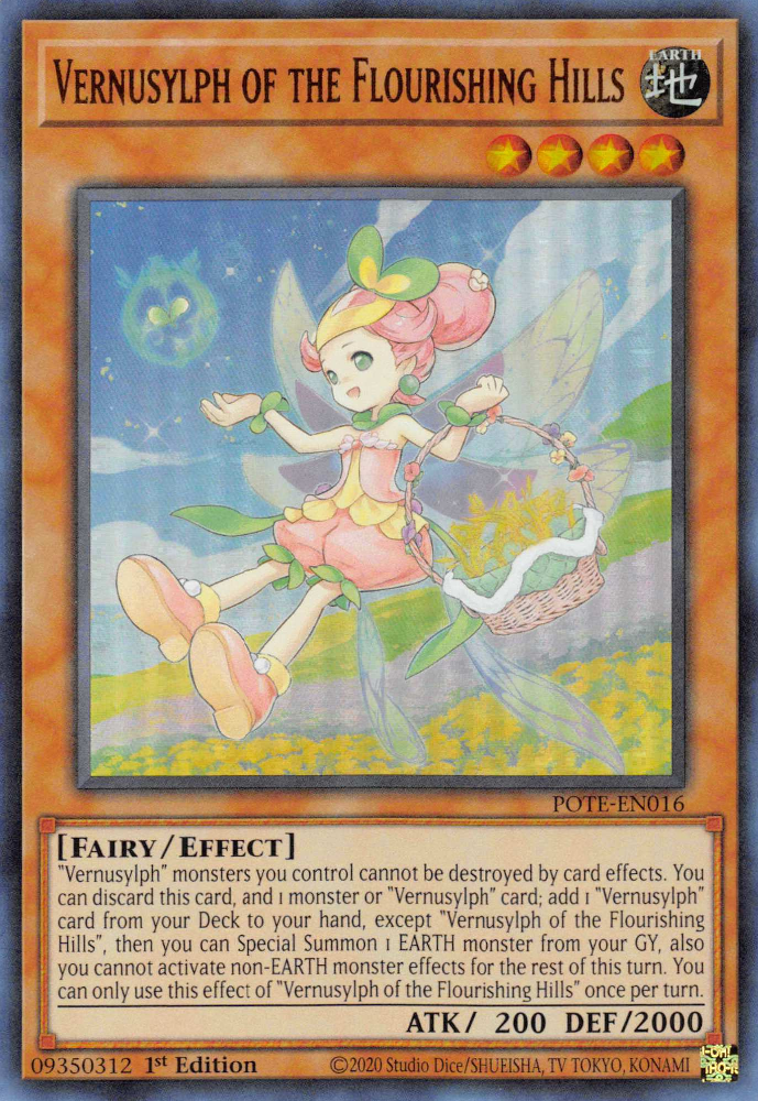 Vernusylph of the Flourishing Hills [POTE-EN016] Ultra Rare - Evolution TCG