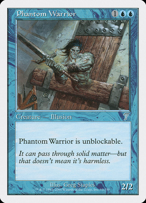 Phantom Warrior [Seventh Edition] - Evolution TCG
