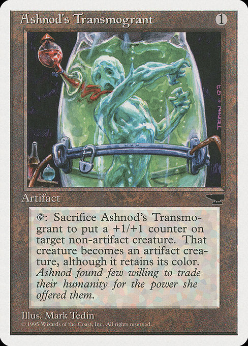 Ashnod's Transmogrant [Chronicles] - Evolution TCG