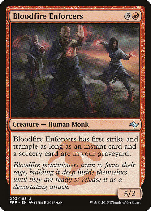 Bloodfire Enforcers [Fate Reforged] - Evolution TCG