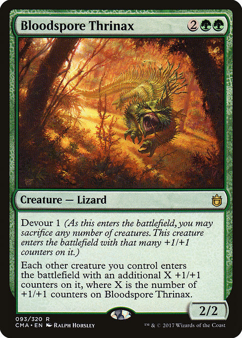 Bloodspore Thrinax [Commander Anthology] - Evolution TCG