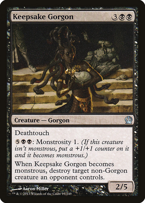 Keepsake Gorgon [Theros] - Evolution TCG