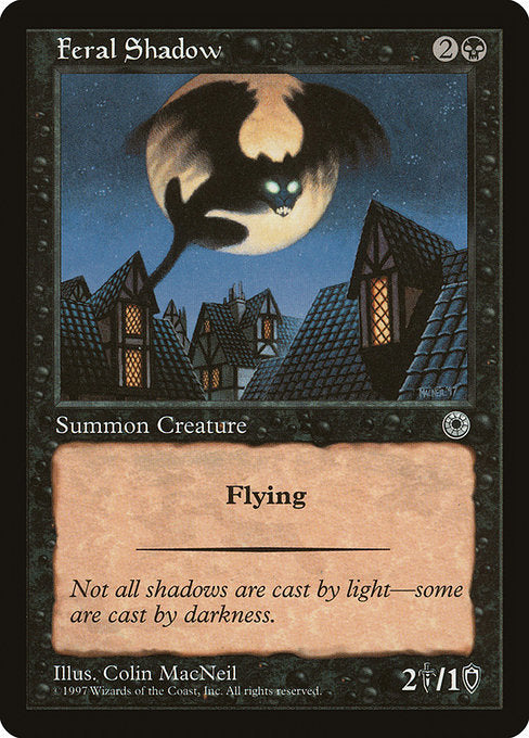 Feral Shadow [Portal] - Evolution TCG