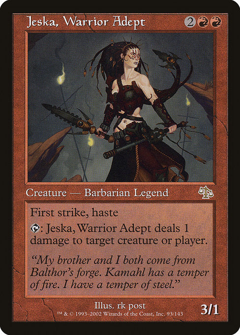 Jeska, Warrior Adept [Judgment] - Evolution TCG