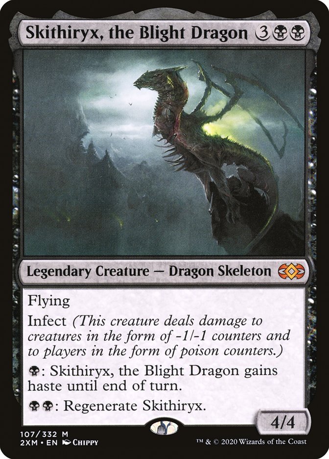 Skithiryx, the Blight Dragon [Double Masters] - Evolution TCG