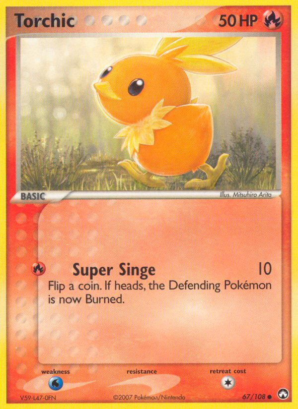 Torchic (67/108) [EX: Power Keepers] - Evolution TCG