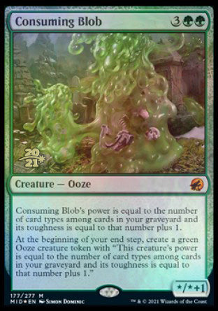 Consuming Blob [Innistrad: Midnight Hunt Prerelease Promos] - Evolution TCG