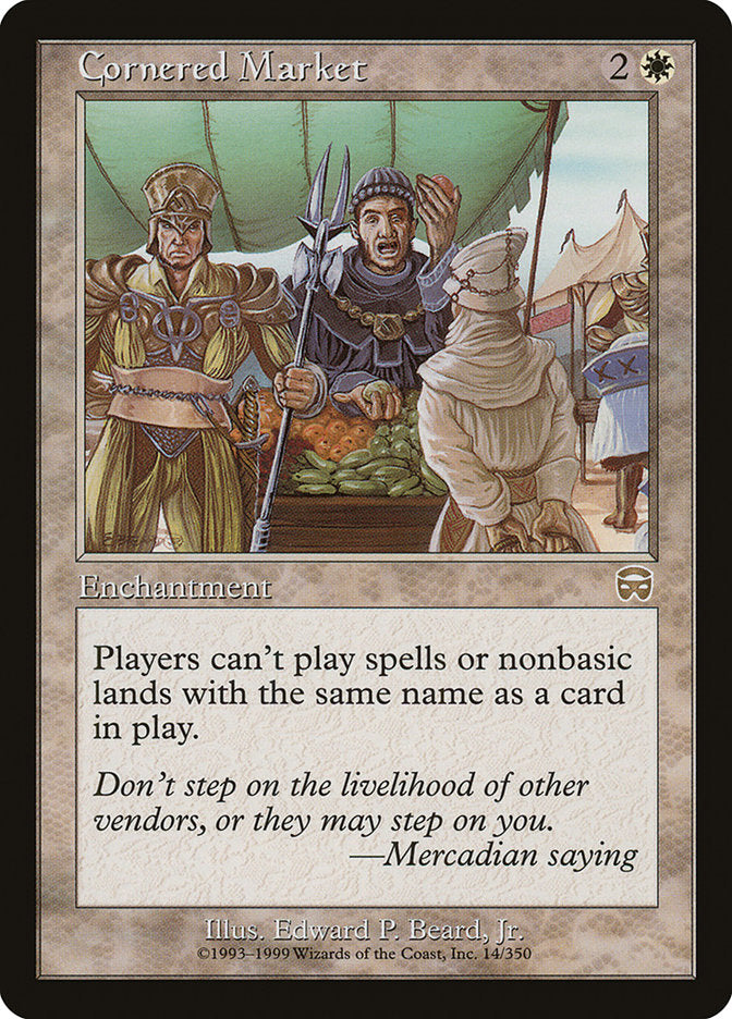 Cornered Market [Mercadian Masques] - Evolution TCG | Evolution TCG