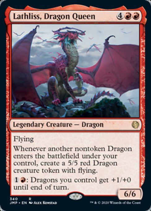 Lathliss, Dragon Queen [Jumpstart] - Evolution TCG
