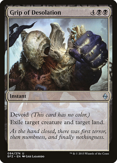 Grip of Desolation [Battle for Zendikar] - Evolution TCG