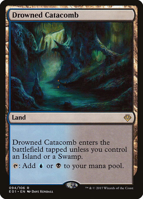 Drowned Catacomb [Archenemy: Nicol Bolas] - Evolution TCG