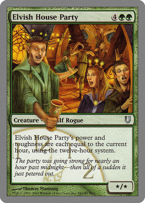 Elvish House Party [Unhinged] - Evolution TCG