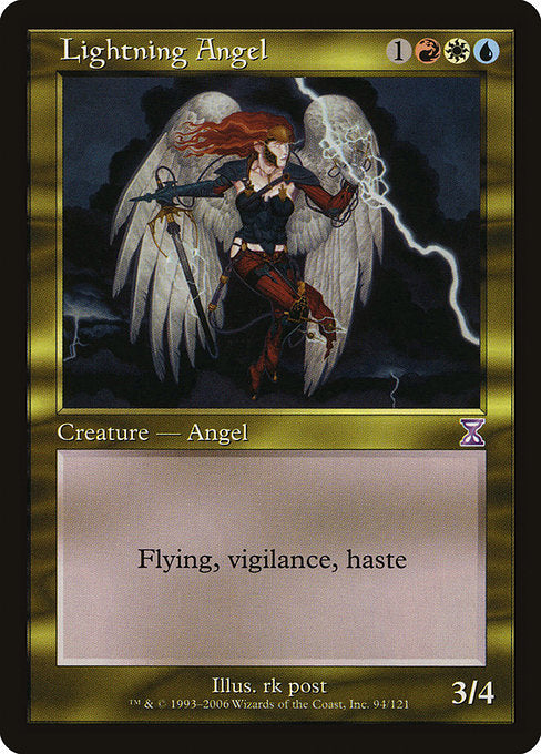 Lightning Angel [Time Spiral Timeshifted] - Evolution TCG
