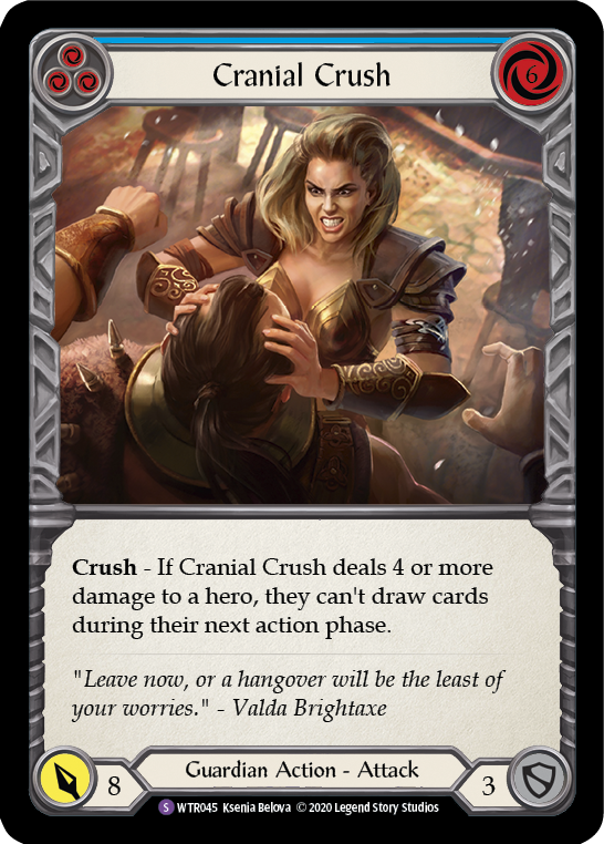 Cranial Crush [U-WTR045] (Welcome to Rathe Unlimited)  Unlimited Rainbow Foil - Evolution TCG