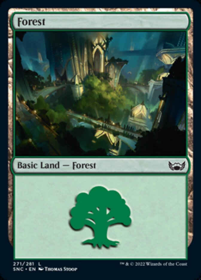 Forest (271) [Streets of New Capenna] - Evolution TCG