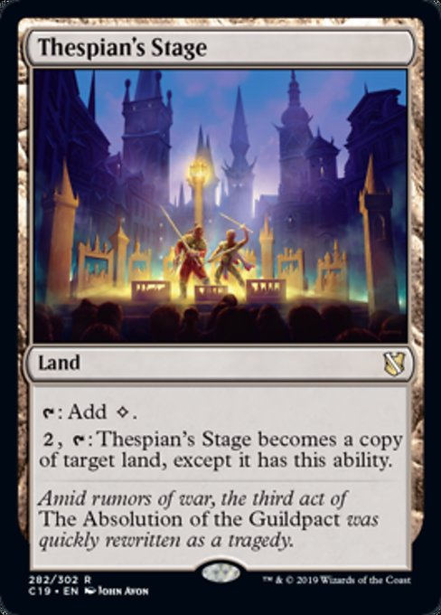 Thespian's Stage [Commander 2019] - Evolution TCG