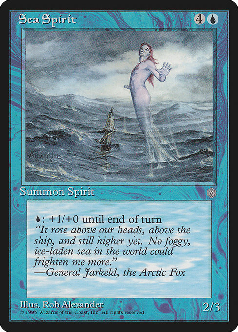 Sea Spirit [Ice Age] - Evolution TCG