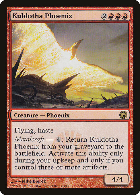 Kuldotha Phoenix [Scars of Mirrodin] - Evolution TCG