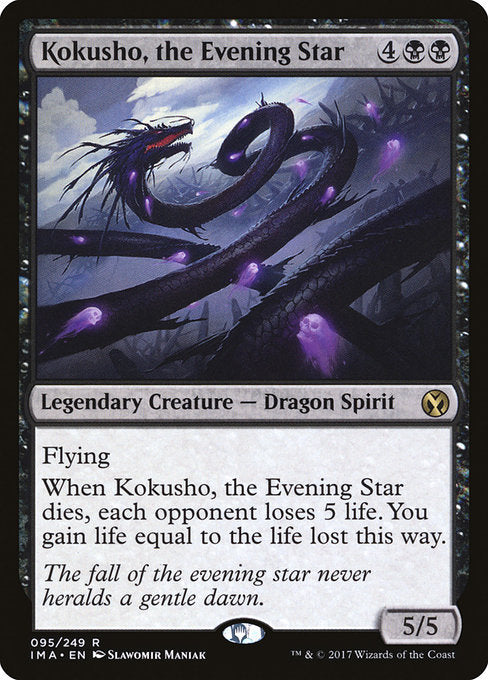 Kokusho, the Evening Star [Iconic Masters] - Evolution TCG