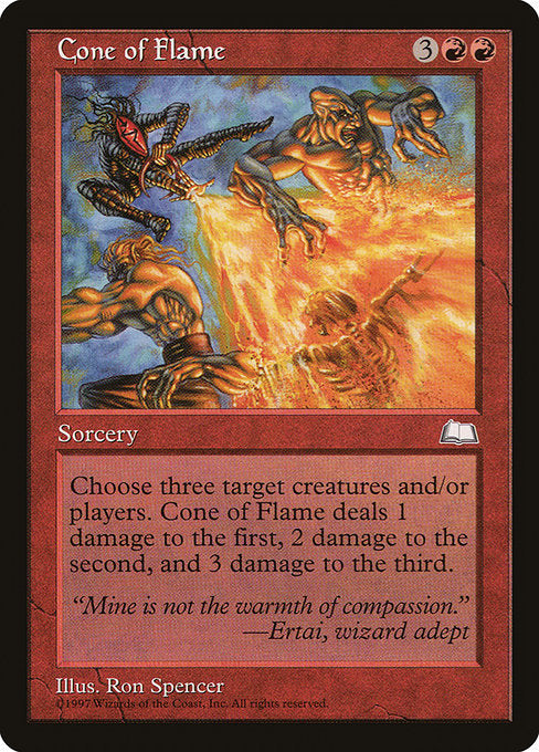 Cone of Flame [Weatherlight] - Evolution TCG