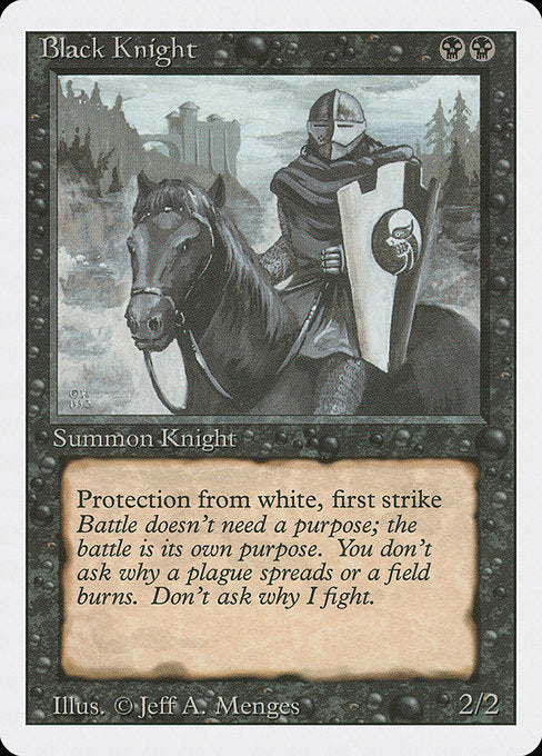 Black Knight [Revised Edition] - Evolution TCG