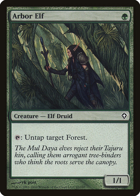 Arbor Elf [Worldwake] - Evolution TCG