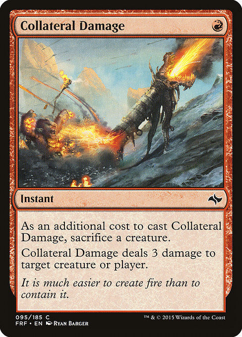 Collateral Damage [Fate Reforged] - Evolution TCG