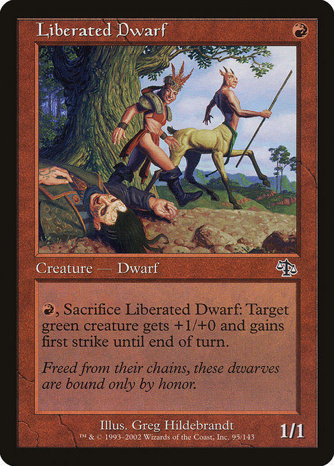 Liberated Dwarf [Judgment] - Evolution TCG