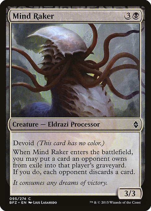 Mind Raker [Battle for Zendikar] - Evolution TCG