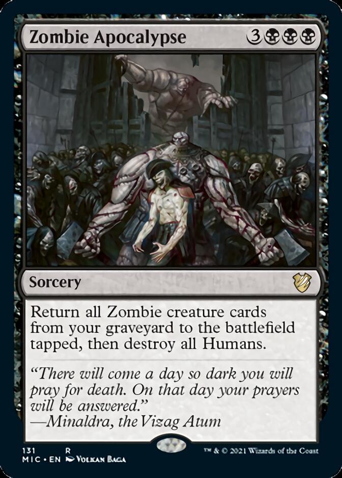 Zombie Apocalypse [Innistrad: Midnight Hunt Commander] - Evolution TCG