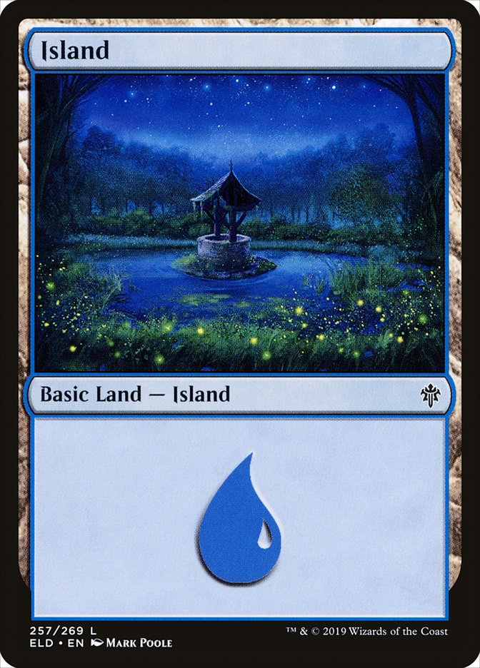 Island (257) [Throne of Eldraine] - Evolution TCG