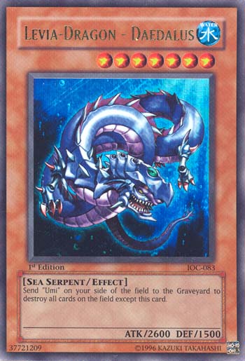 Levia-Dragon - Daedalus [IOC-083] Ultra Rare - Evolution TCG