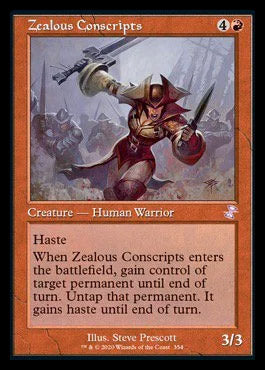 Zealous Conscripts (Timeshifted) [Time Spiral Remastered] - Evolution TCG