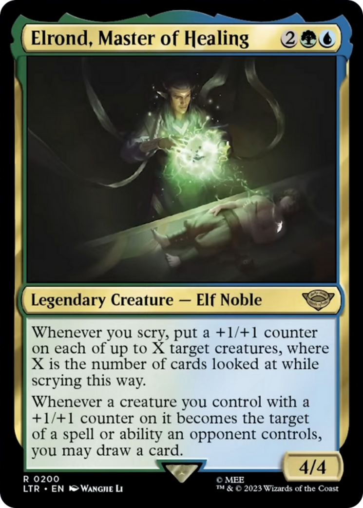 Elrond, Master of Healing [The Lord of the Rings: Tales of Middle-Earth] - Evolution TCG