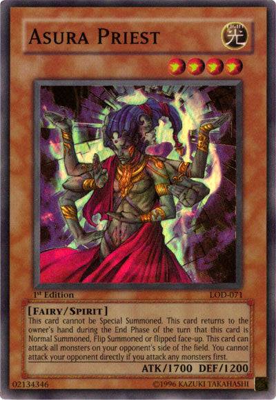 Asura Priest [LOD-071] Super Rare - Evolution TCG