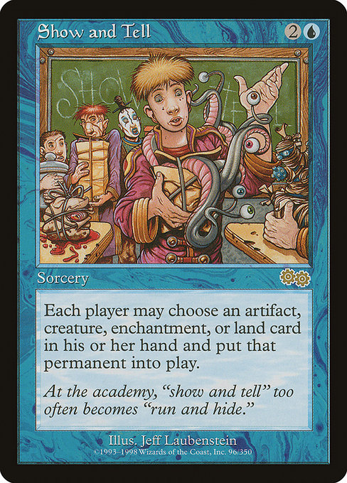 Show and Tell [Urza's Saga] - Evolution TCG