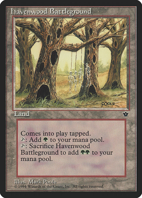 Havenwood Battleground [Fallen Empires] - Evolution TCG