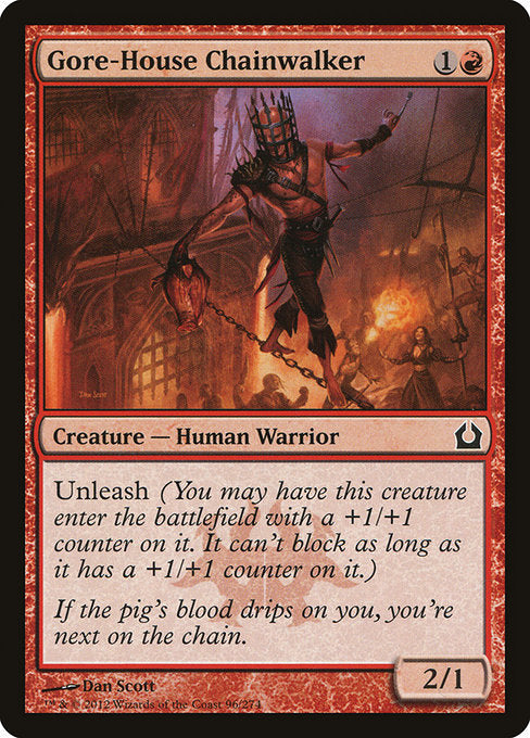 Gore-House Chainwalker [Return to Ravnica] - Evolution TCG