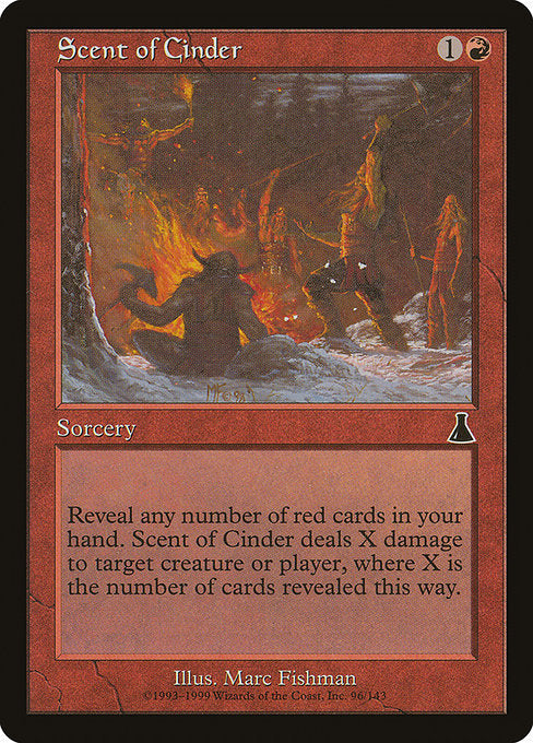 Scent of Cinder [Urza's Destiny] - Evolution TCG