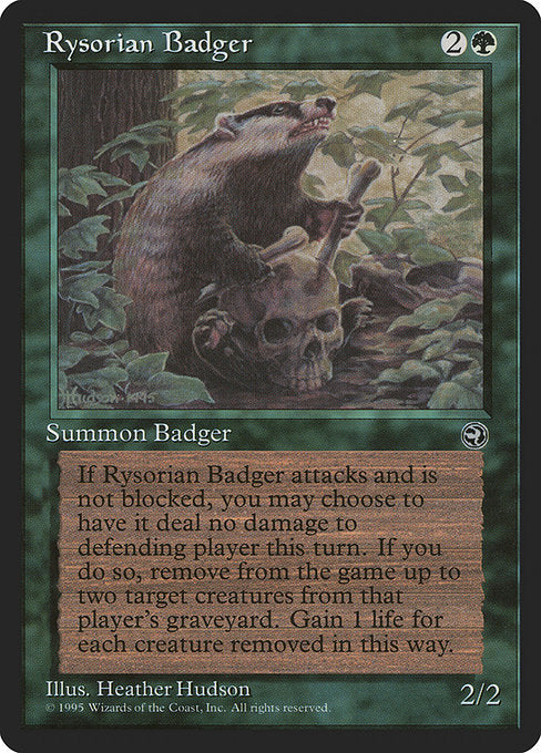 Rysorian Badger [Homelands] - Evolution TCG