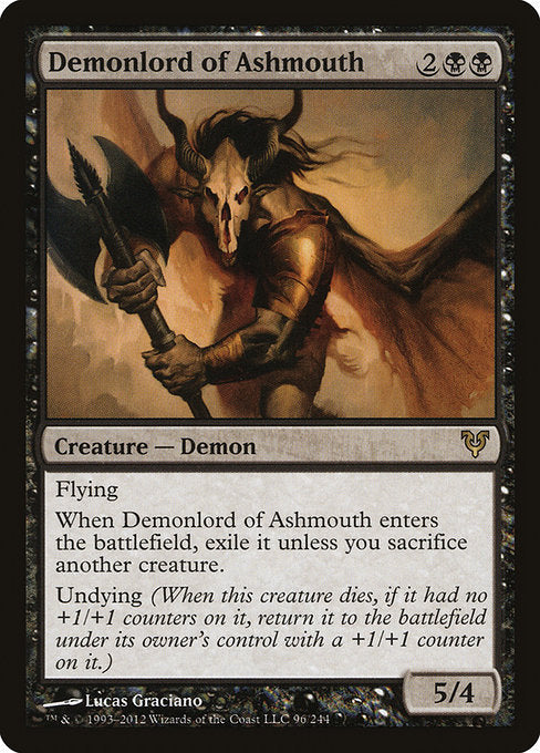 Demonlord of Ashmouth [Avacyn Restored] - Evolution TCG