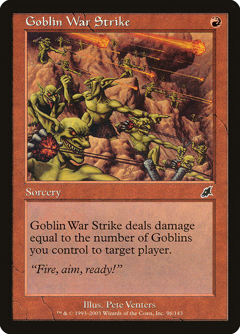 Goblin War Strike [Scourge] - Evolution TCG