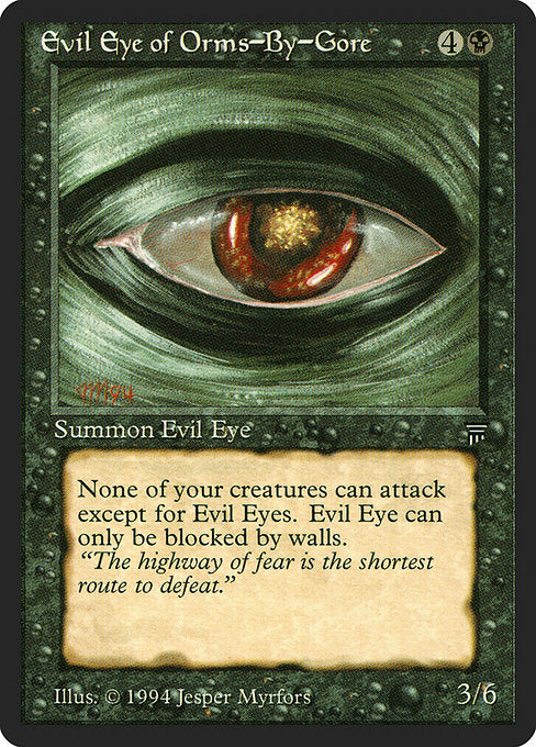 Evil Eye of Orms-by-Gore [Legends] - Evolution TCG