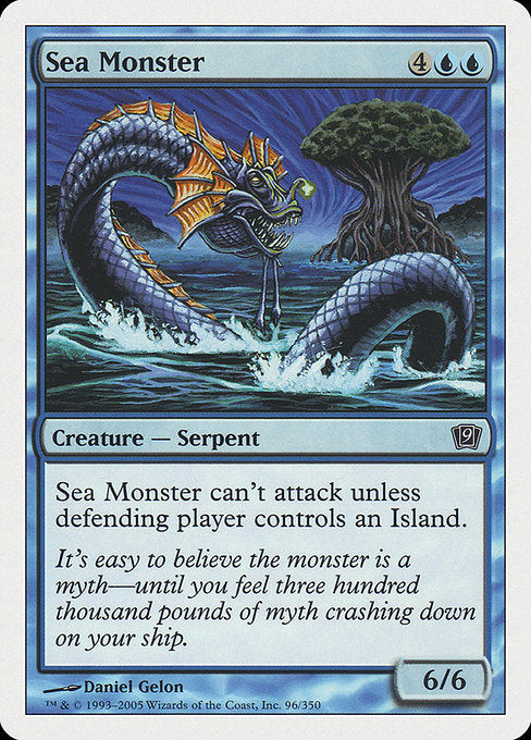 Sea Monster [Ninth Edition] - Evolution TCG