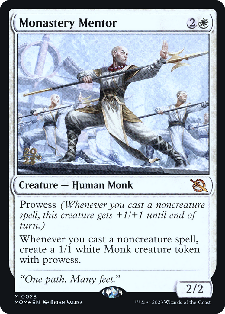 Monastery Mentor [March of the Machine Prerelease Promos] - Evolution TCG